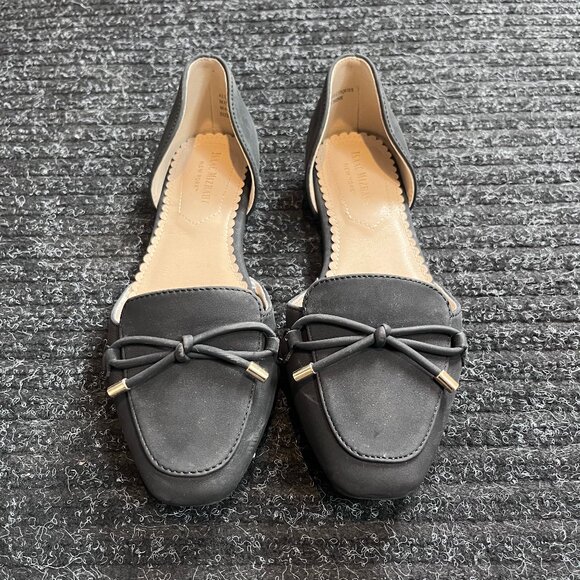 Isaac Mizrahi Black Flats - Picture 1 of 4